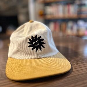 Sunshine corduroy hat by Extra Vitamins